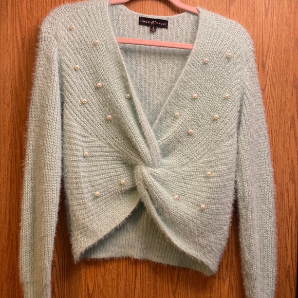Almost Famous Sweaters - Almost famous pearl sweater